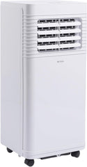 BE COOL Mobiles Klimagerät 7000 BTU mit WLAN, 3in1 Klimaanlage zum Kühlen, Entfeuchten & Lüften, für Räume bis 24 m², Fernbedienung, Timer,