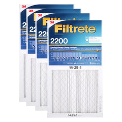 3M Filtrete MPR 2200 1-in Premium Furnace Filters, 4-pack