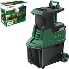 Bosch Turbinenhäcksler AXT 25 TC (2.500 W; geeignet für Holz und harte Gartenabfälle; inklusive Gartenhandschuhe; integrierte Fangbox 53 l; in Karton)