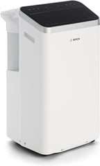 Bosch Cool 4000 Mobiles Klimagerät - 3-in-1: Klimagerät, Luftentfeuchter, Ventilator - 2,6 kW für Räume bis zu 35m² - Mit Auto-Modus, Silent-Modus &