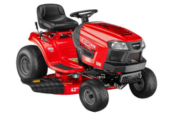 Craftsman T110 42-in Riding Lawn Mower -- 17.5 HP Briggs & Stratton Engine -- 7-Speed Transmission -- Model 13AN77XS093