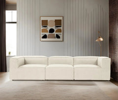 Fora 3 3er Sofa - Ecru