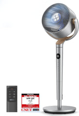 Dreo 20dB leiser Standventilator, 120°+120° Omni-direktionale oszillierende Ventilator, 26M Windentfernung, 1200m³/h Luftvolumen Echt Turbo-