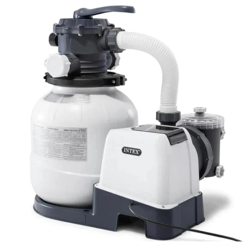 Bomba de filtro de arena Intex Krystal Clear - 2100 GPH