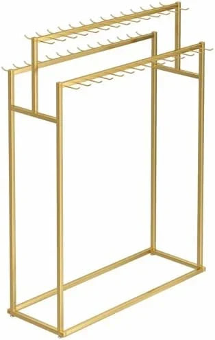 Floor Mounted Belt Hanger & Organizer Rack - Versatile Storage Holder for Belts, Ties, Scarves & Purses - Commercial Display Stand for Men’s Closet, Multifunctional Accessory Storage Solution