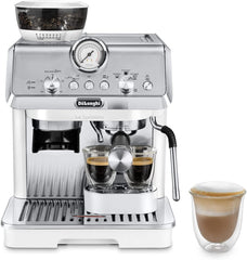 De'Longhi La Specialista Arte EC9155.MB Siebtrgermaschine, Espressomaschine mit Mahlwerk, 8 Mahlgrade, 15 Bar, 3 Temperaturen, Milchschaumdüse, 1300 W