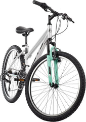 Mountain Hardtail Mountain Bike for Boys/Girls/Men/Women, 20"/24"/26" Sizes, 6 or 21 Speed Shimano Twist Shifting, Front or Dual Suspension, Comfort Saddle, Sleek Colors