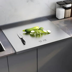 316 Stainless Steel Cutting Board,Cutting Boards for Kitchen,Chopping Board,Large Cutting Board for Chopping Meat,Vegetables,Fruits,Cheese 39.37 * 22.83in