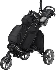 360-degree rotating front wheel golf cart, with opening and closing taking only one second - built-in free sunshade stand