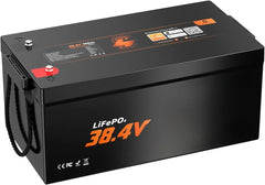 36V 100Ah OBM Bluetooth Low-Temp Protection LiFePO4 Battery, Built-in 100A BMS, Deep Cycle Lithium Iron Phosphate Battery Perfect for Trolling Motors,