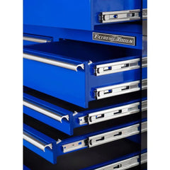 Extreme Tools THD Series 55 in. 12-Drawer Roller Cabinet Tool Chest in Blue THD552112RCBL