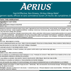 Aerius Allergy Relief, 130 Tablets