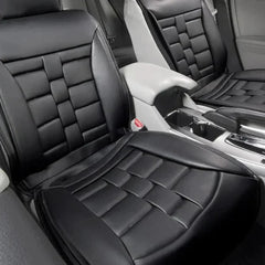 Alpena Black Padded Universal Fit Luxury Seat Cover, 2-pack
