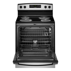 Amana 30 in. 4.8 cu ft. Electric 4 Element Range with Bake Assist