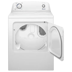 Amana 6.5 cu ft. White Electric Dryer with Automatic Dryness Control