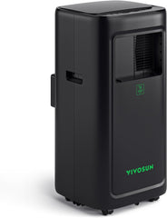VIVOSUN Smart Klimaanlage, 7000 BTU, 4-in-1 Funktion mit Temperatur- & Feuchtigkeitssensor, Intelligente Fernbedienung, Ideal für Growzelte und