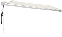 Toldo Articulado Eléctrico con Mando a Distancia, Toldo Retráctil 4x3 m, Toldo Exterior Enrollable, Toldo con Abrazadera, Toldo Motorizado Incluye