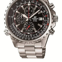 Casio Edifice Black Dial Men's Watch