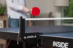 Professional-grade medium-density fiberboard indoor table tennis table, equipped with a quick-locking table tennis net and a stand set - assembled in 10 minutes easily - of high quality - foldable, with a single-player playing mode