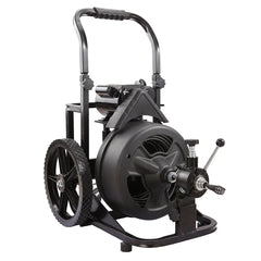 Drain Snake Commercial w/Attachments 100' Electric Sewer