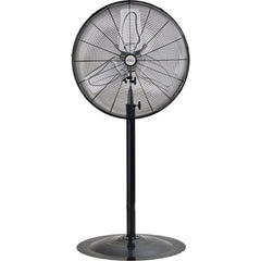 Non-Oscillating Pedestal Fan, Heavy-Duty, 2 Speed, 26 in