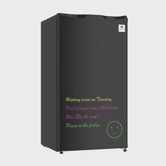 Arctic Chef 3.2 Cu. ft. Compact Refrigerator with Eraser Board Door, RFR326, Black