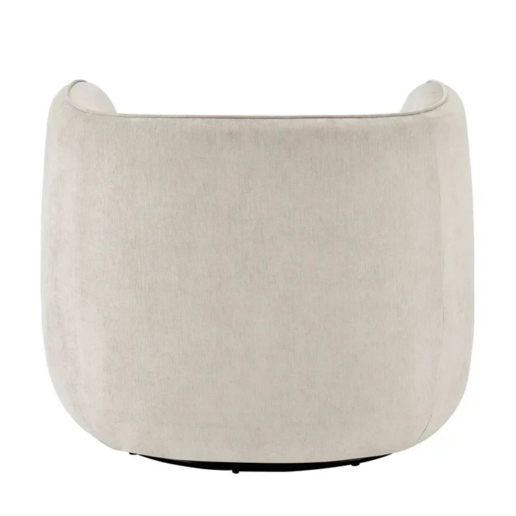 Elle Dcor - Fabric Swivel Chair
