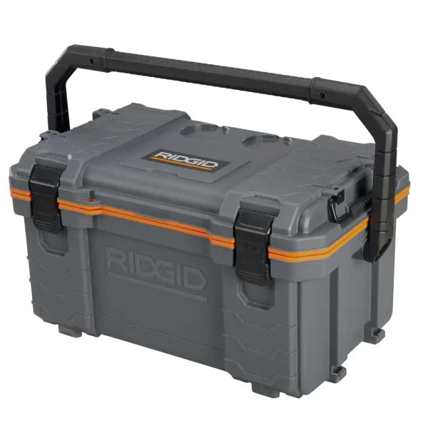 27Qt Cold Box – High-Impact Resin Cooler with Carry Handle