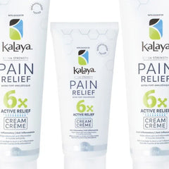KaLaya 6x Extra Strength Pain Relief Cream, 2 x 120 g + 50 g