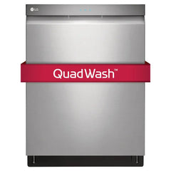 LG 24 in. Stainless-steel Built-in Top Control Dishwasher with Adjustable Third-level Rack