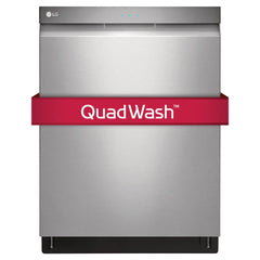 LG 24 in. Stainless-steel Built-in Top Control Dishwasher with Adjustable Third-level Rack