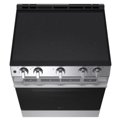 LG 30 in 6.3 cu ft. Stainless Steel Electric Freestanding Range with True Convection and Air Fry